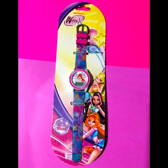 NICKELODEON WINX 2013 LCD WRIST WATCH NWT - Picture 2 of 11